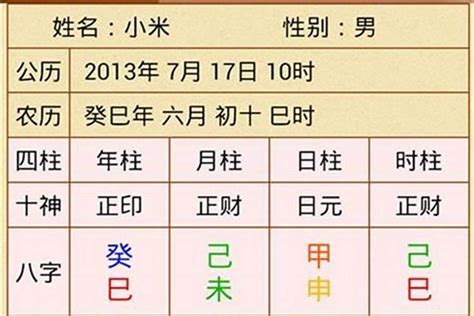 四柱八字算命|生辰八字算命、五行喜用神查询（免费测算）